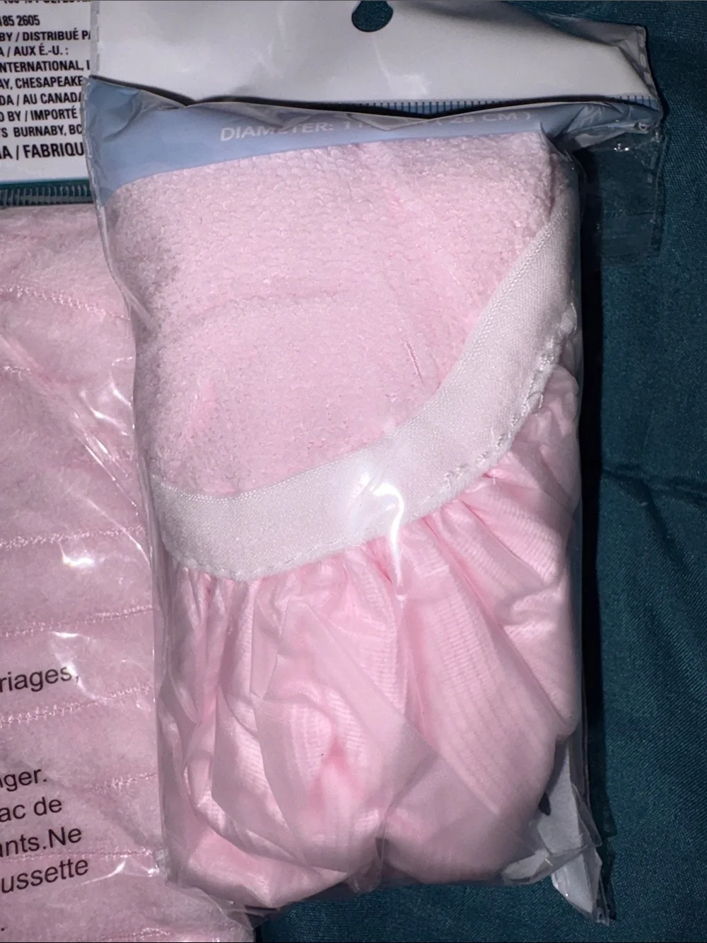 Microfiber Hair Turban & Terry Lined Shower cap - Pink